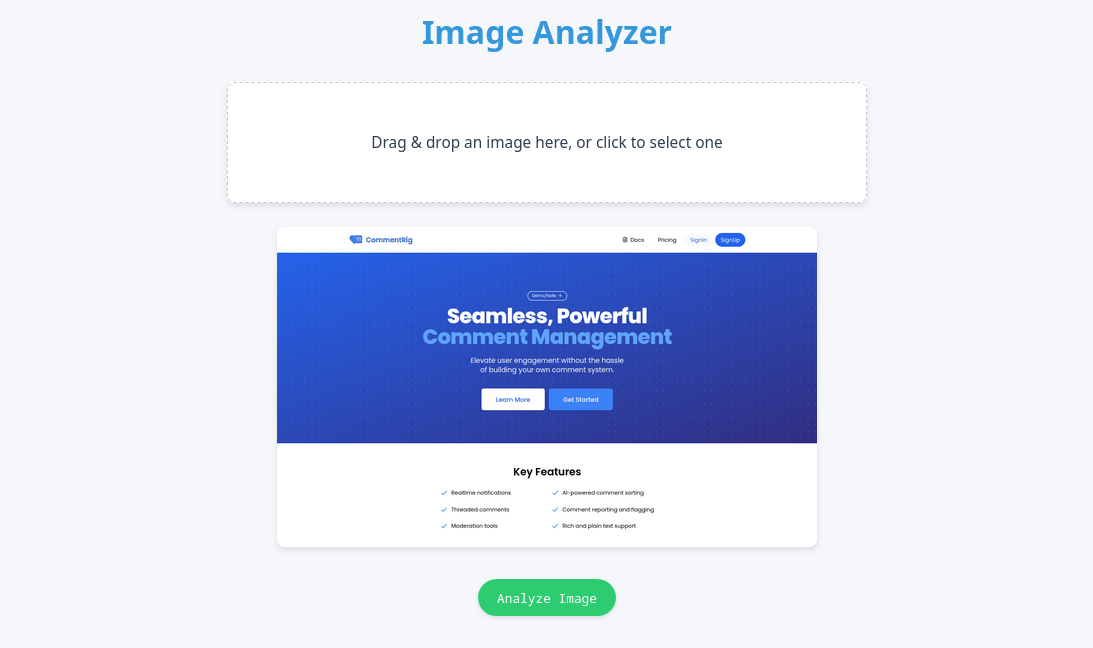 Building an Image Analyzer with React and Amazon Rekognition